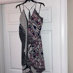 Patterned Women's Tunic/ Dress Sz L